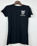 MAGLIA NERA MANICHE CORTE TRAFFIK DONNA